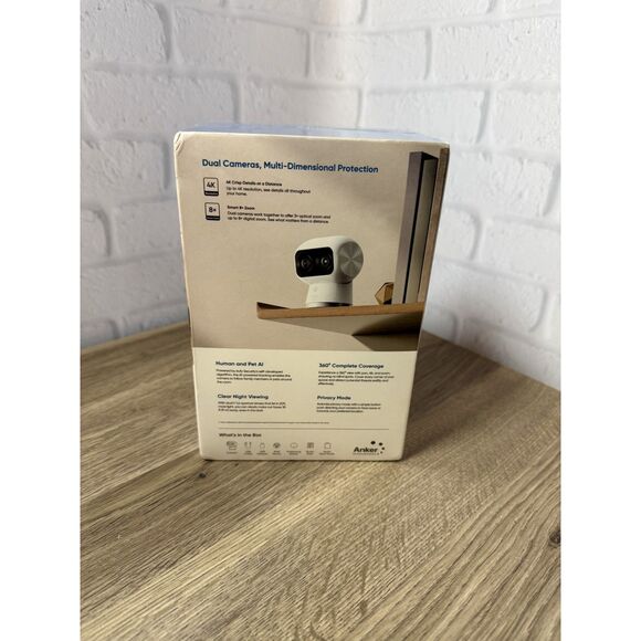 NIB Eufy Security Indoor Cam S350 Security Camera New In Box - Picture 5 of 5